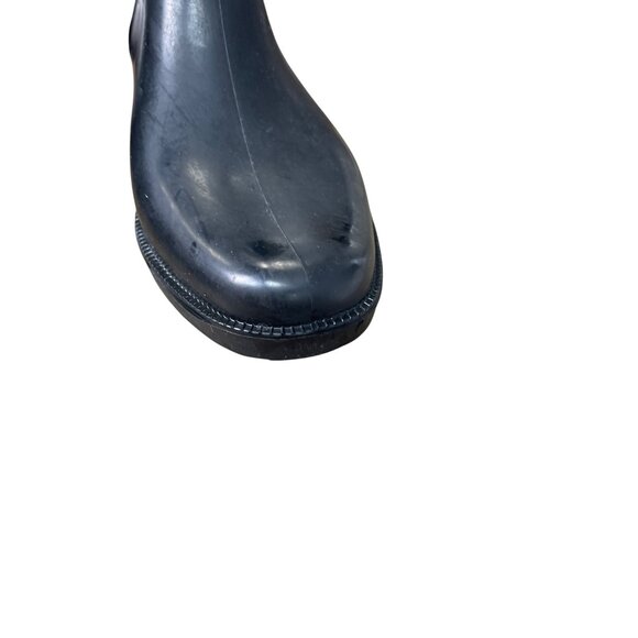 Lauren Ralph Lauren Womens Rossalyn Black Rain Boots Size 6B SKU 8967 - Picture 9 of 16